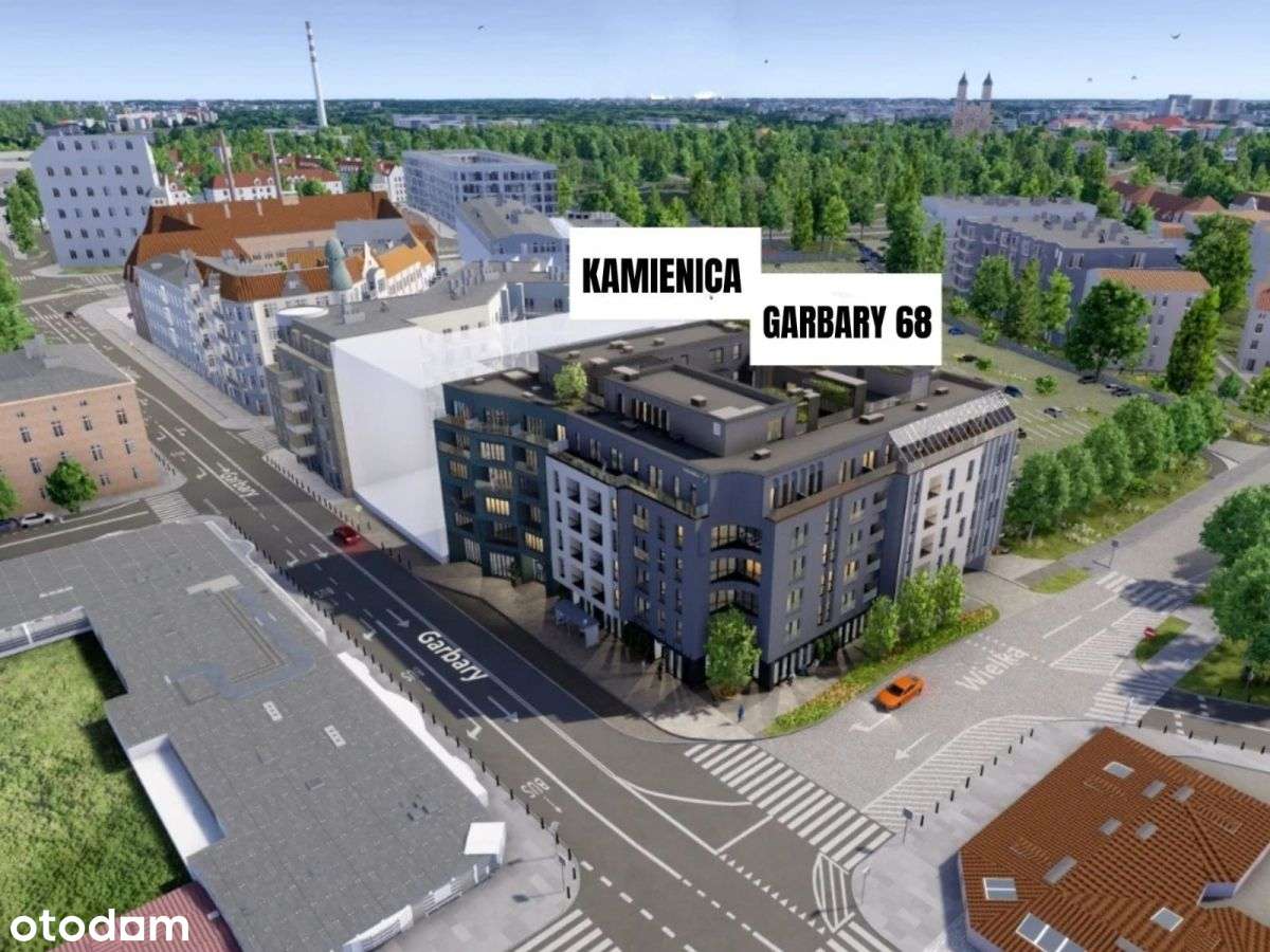 Kawalerka w Prestiżowej  Kamienicy / Garbary 68-1
