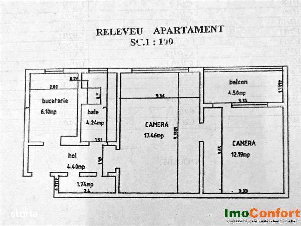 Comision 0 ! Ap cu 2C conf1 în Pod Ros la bulevard, liber!-0