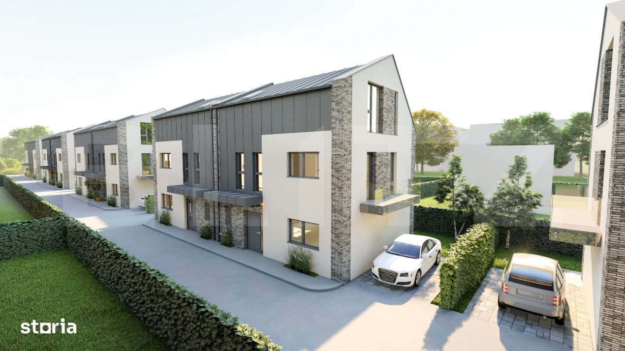 COMISION 0! Duplex 4 camere, 120mp, 200 teren, proiect finalizat, zona - Imagine principală: 1/19