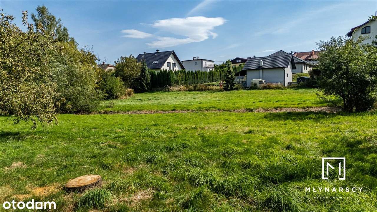 Płaska,prostokątna działka budowlana w Wilkowicac - Pełny obrazek: 4/20