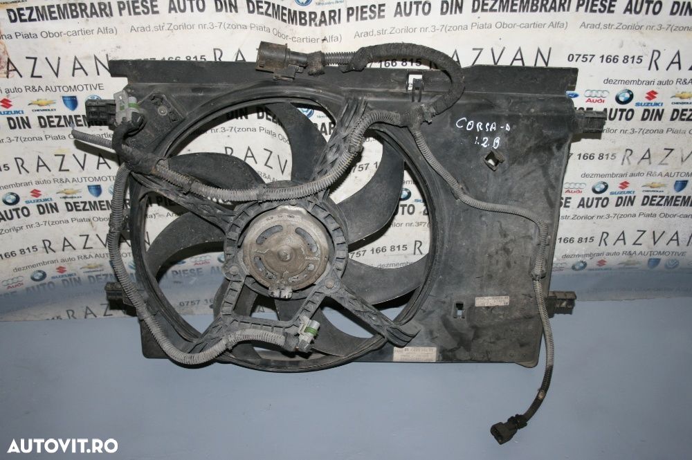 Electroventilator Termocupla Opel COrsa D 1.2 Benzina Factura Garantie - 1