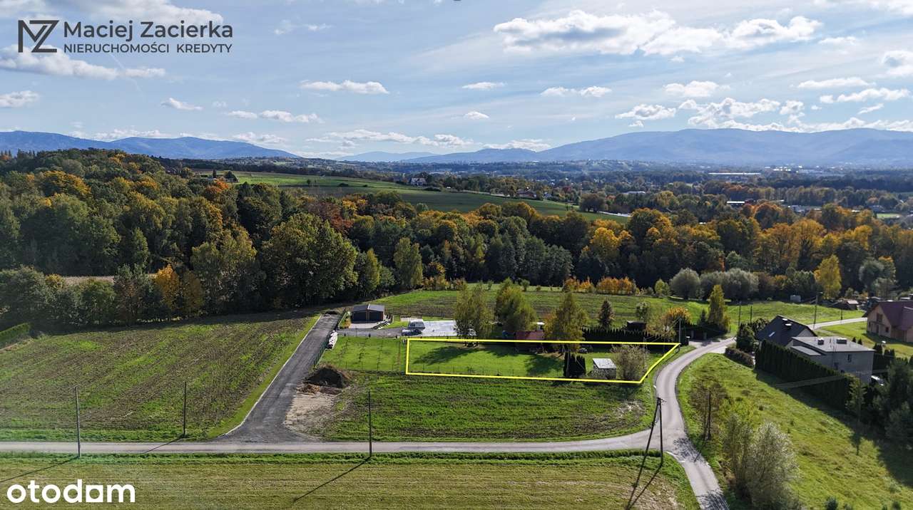 Mazańcowice - urokliwa działka w otoczeniu gór - Pełny obrazek: 5/8