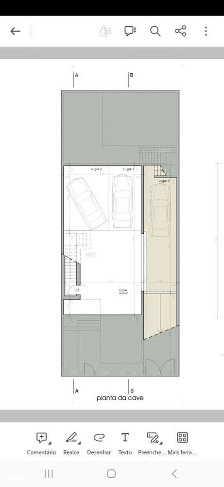 Lote para construção de moradia geminada. - Grande imagem: 4/4