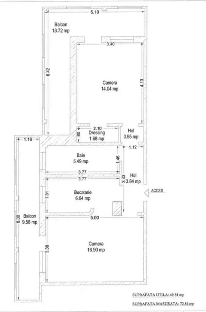 360° Imobiliare vă propune spre vânzare un apartament cu 2 camere-6