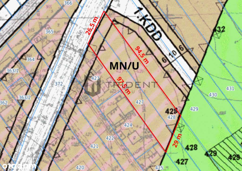 Działka Mieszkaniowo-Usługowa w Gołkowie! - Pełny obrazek: 5/13