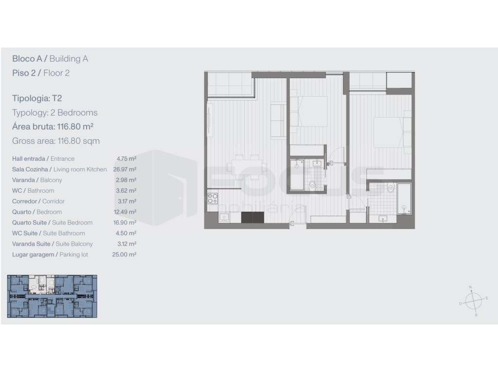 Apartamento T2, no centro de AVEIRO - Forca-15