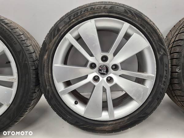 SKODA SUPERB III FELGI ALUMINIOWE R18 5X112 ET44 - 3