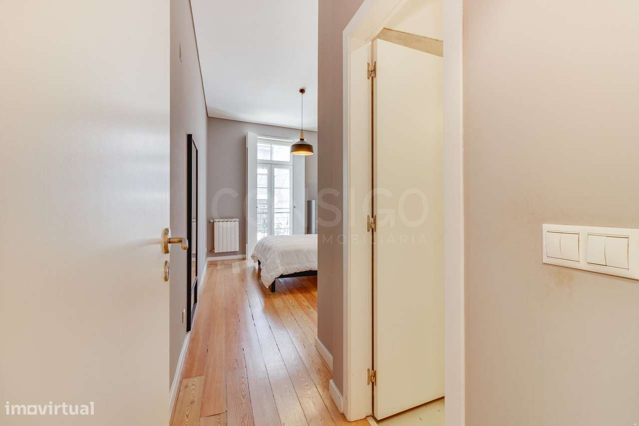 Apartamento T2 no Chiado, no centro histórico de Lisboa-16