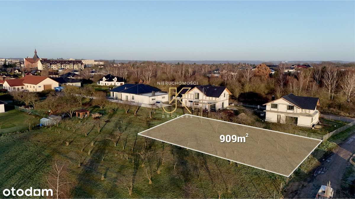 Piękna działka na osiedlu Jana Pawła - Górny Taras-3