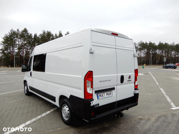 Fiat Ducato 2.3 MultiJet 140 Km 6-Cio Os.+ 957 Kg Ład. Brygadowy Doka Dubel Furgon Blaszak L3H2 40 Tys Km Przeb Stan Auta Fabrycznie Nowy - 5