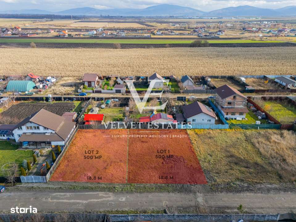 DE VANZARE 2 parcele teren intravilan situat in Harman, Jud. Brasov-0