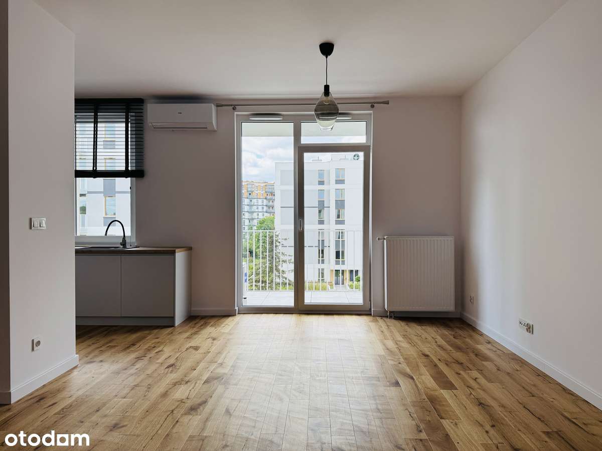 Świeżo wykończone 2 pokoje do wprowadzenia z klimatyzacją i garażem-6