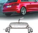 PANELA DE ESCAPE PARA AUDI A3 HATCHBACK 13-20 LOOK S3 - 1