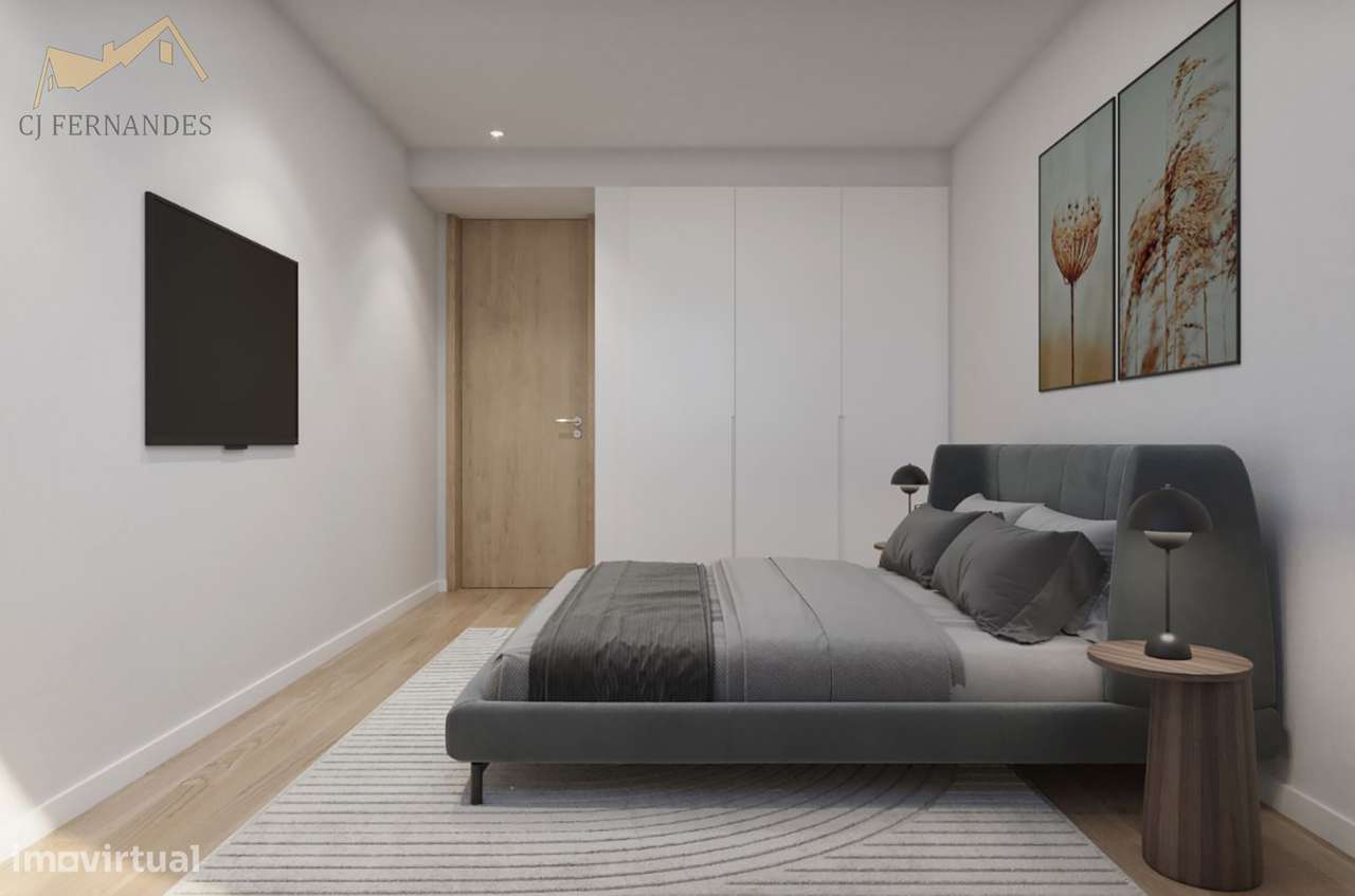 Apartamento T1 com varanda na Maia-6