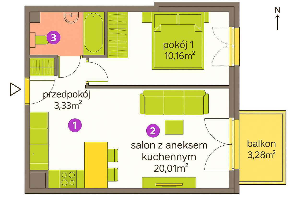 GOTOWE Nowe Mieszkanie 0% !!! prowizji 0% PCC!!!-5