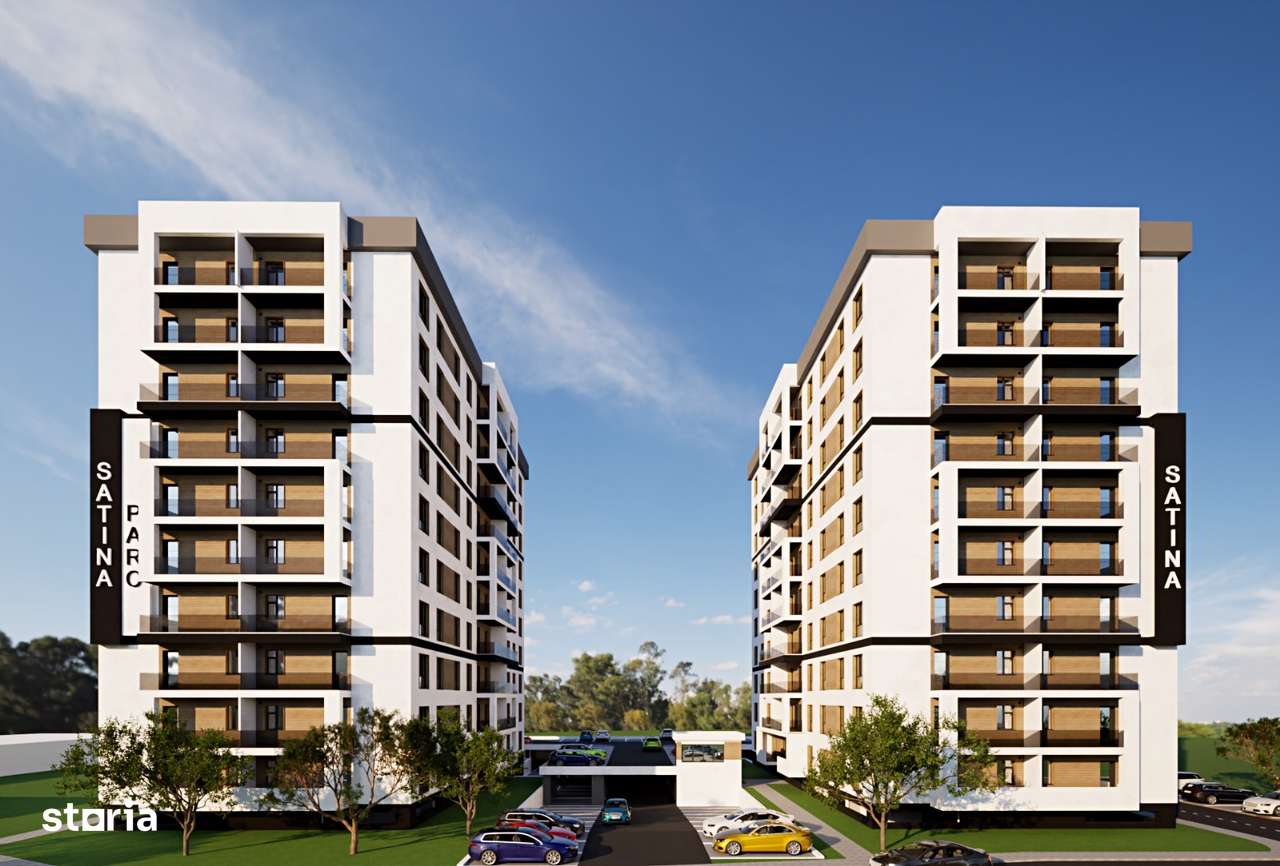 Apartamente 2 camere-Ansamblul Rezidential Satina Park - Imagine principală: 2/9