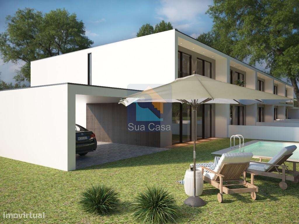 Moradia do gaveto T4 em condomínio privado no empreendimento Village-3