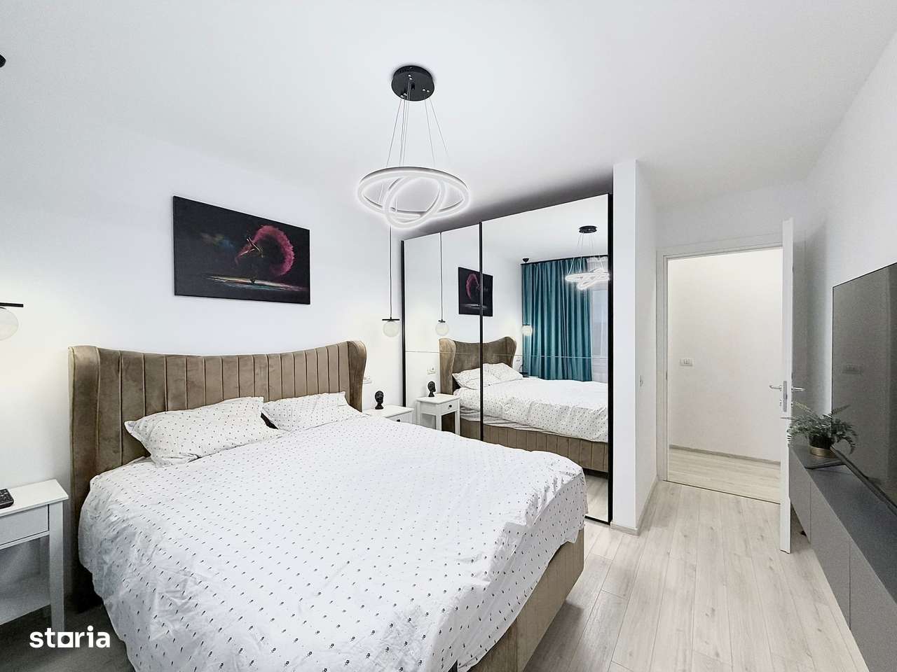 Penthouse cu 2 dormitoare/terasa 50mp in complex Top City Coresi - Imagine principală: 5/12