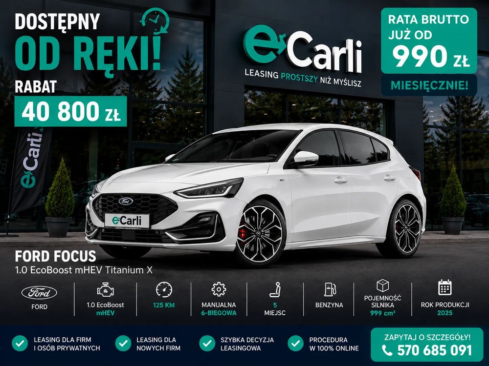 Ford Focus Mk4 (2018-) 1.0 EcoBoost mHEV Titanium X 2025