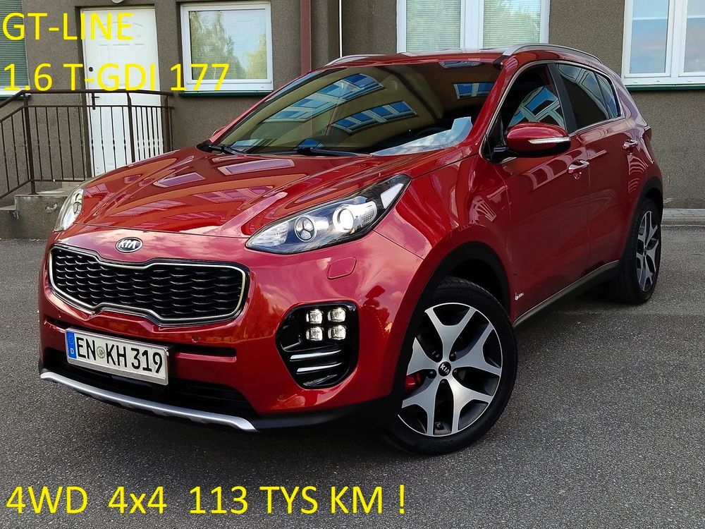 Kia Sportage IV 1.6 T-GDI GT Line 4WD 2017