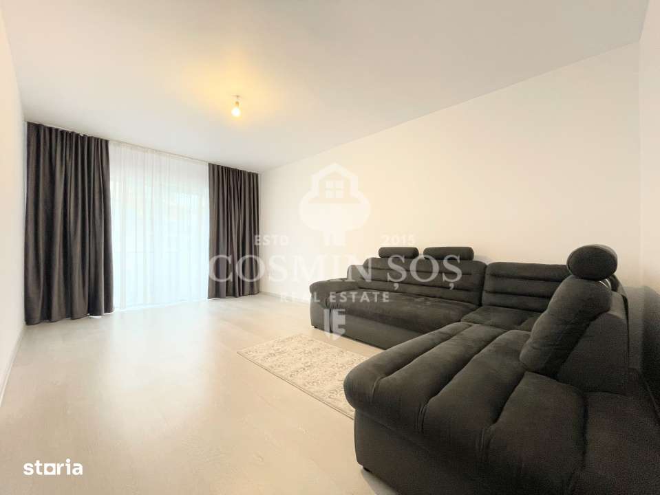 Apartament cu 2 camere de vanzare, cu parcare, Floresti-1