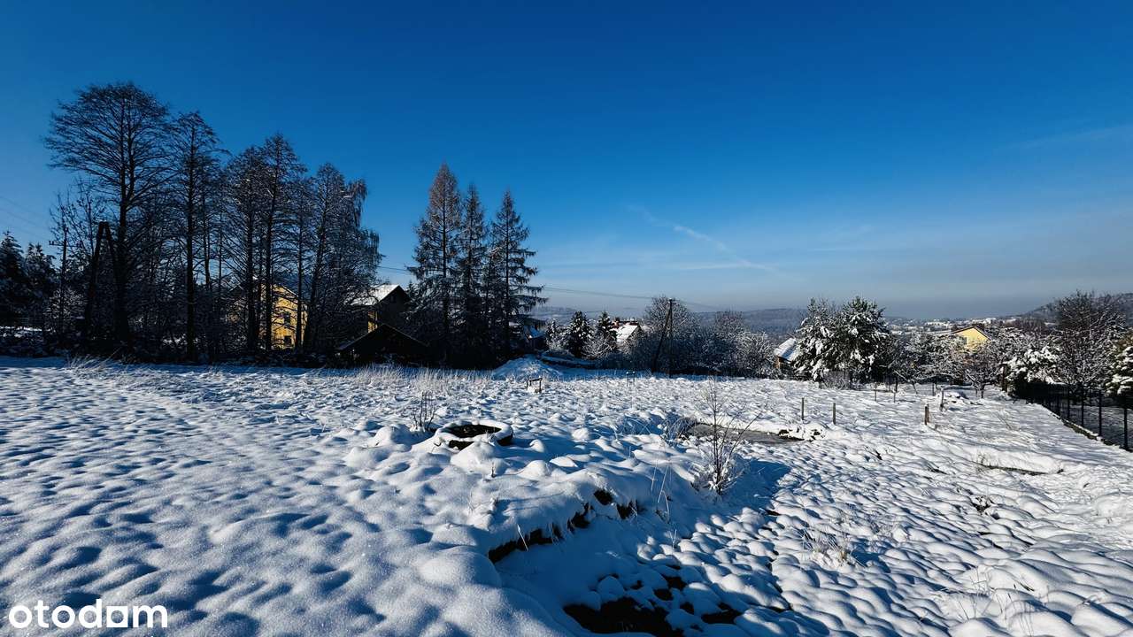 Dz. bud. 1154 m2  pod Zebrzydką - widoki , blisko las i góry Górki W.-7