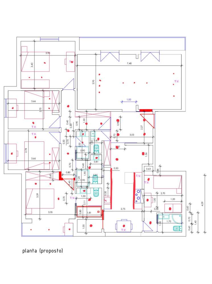 T5 completamente renovado, com 2 Suítes  em zona nobre de Coimbra OPOR-19