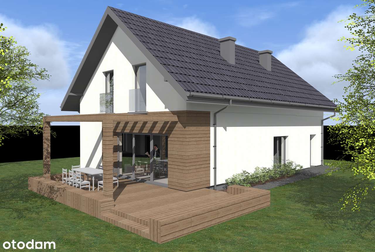 Atrakcyjna działka budowlana z projektem i pozwoleniem na budowę-8