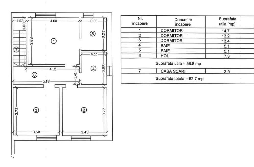 Agigea - Primarie, P+1, SD 125 mp, 4 cam, teren in proprietate 260 mp-19