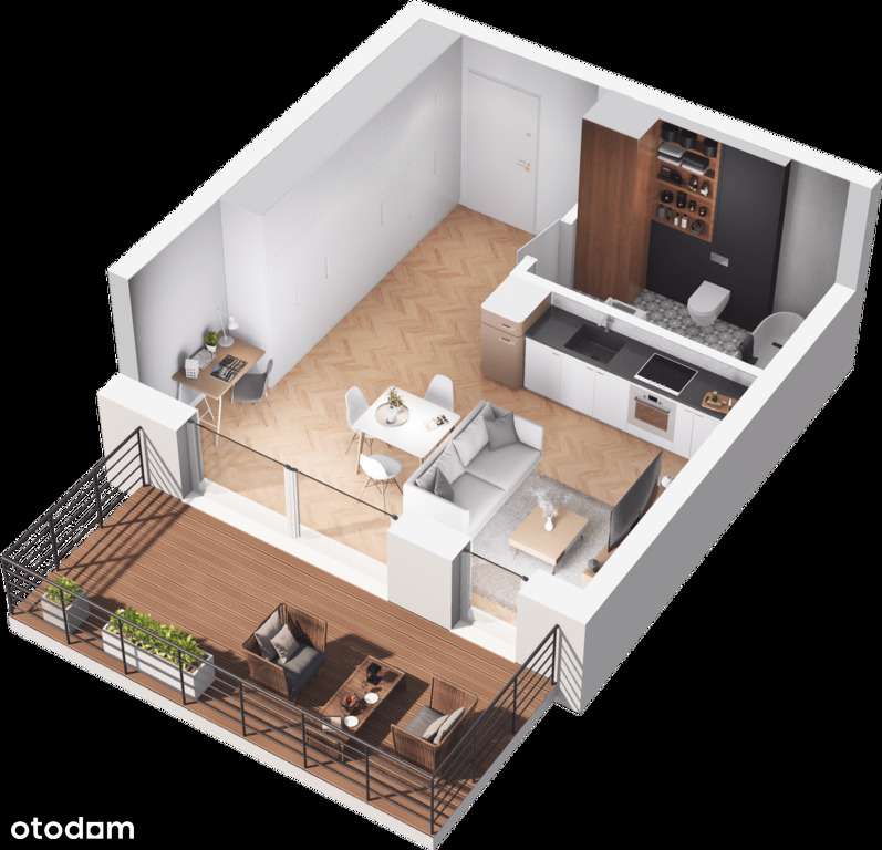 Nowy Apartament w Szczecin Dąbie - Pełny obrazek: 4/4