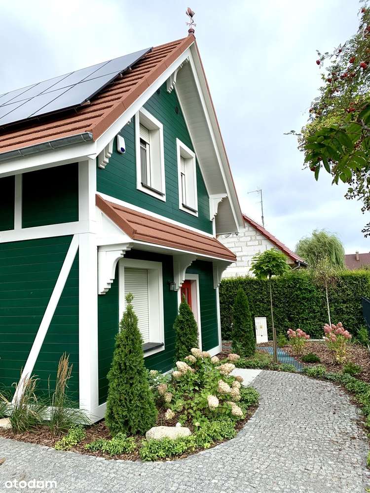 TRZY LUKSUSOWE DOMKI/DOSTĘP DO JEZIORA-4