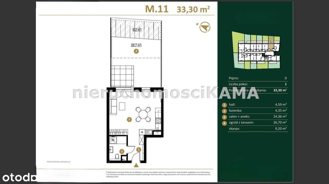 Szczyrk apartament jednopokojowy-1