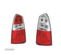 FAROLINS TRASEIROS LED PARA FORD FOCUS 98-04 VERMELHO BRANCO - 1