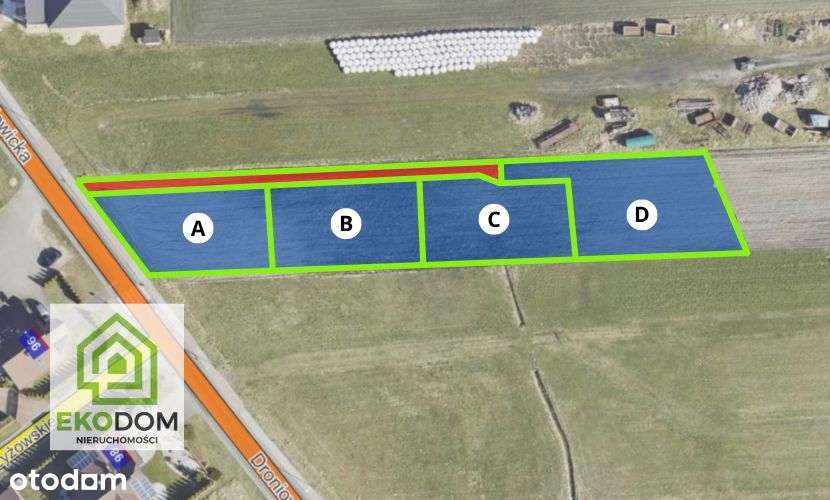 Działki budowlane ul. Droniowicka-8