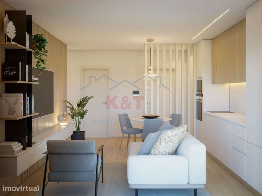 Apartamento de Luxo em construção - Genuino Cerca do colégio-9
