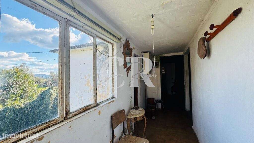 Quinta com casas de pedra para recuperar, poço e furo-7