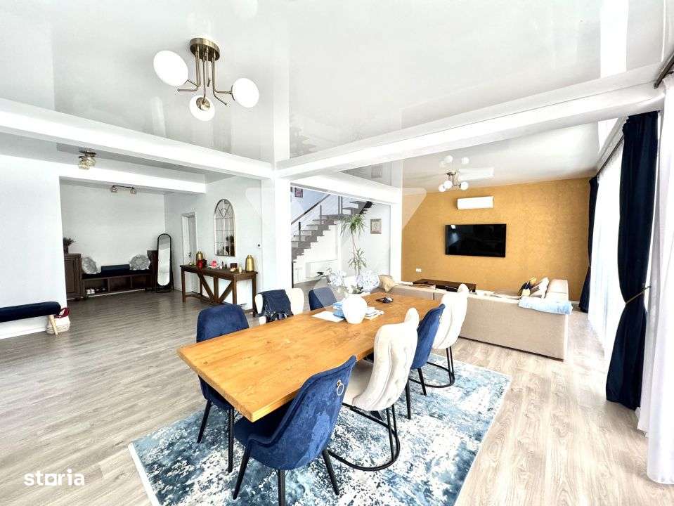 Casa de lux 4 camere terasa pivnita si teren 1007 mp Daia Noua Sibiu - Imagine principală: 4/17