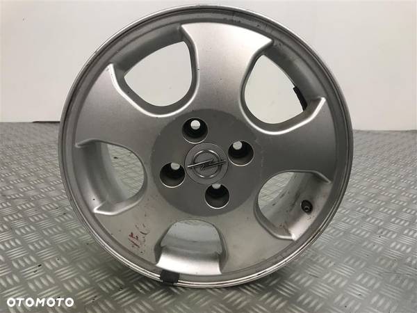 Alufelga FELGA ALUMINIOWA Opel Astra F 15 CALI 4X100 ORYGINAŁ GM - 1