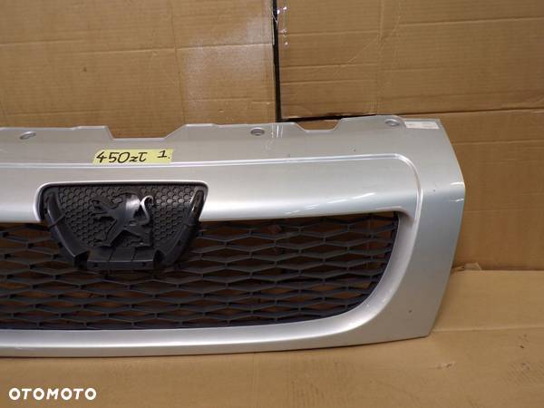 Peugeot Boxer 07- ATRAPA GRILL SREBRNA - 3