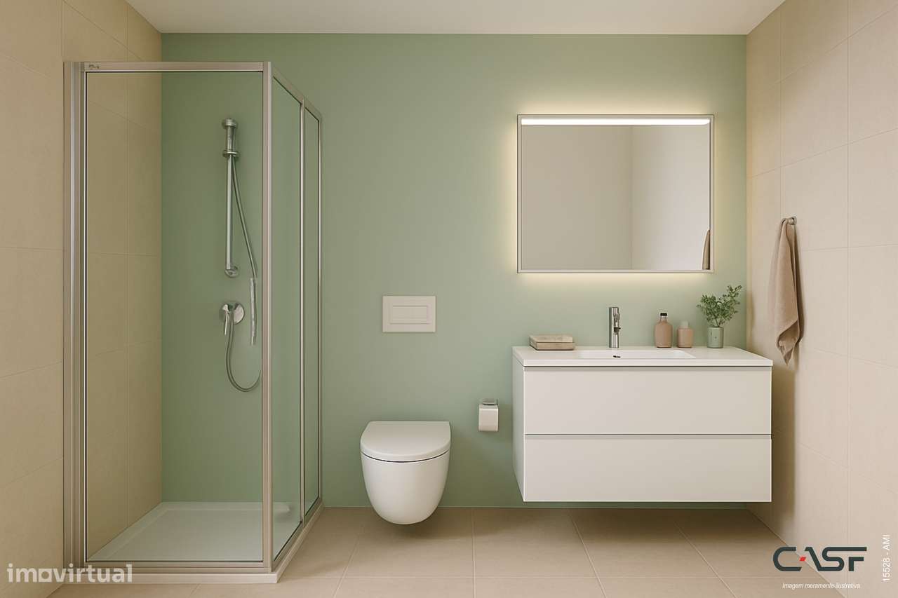 Apartamento T2 - Fração G - Samora Correia - CASF - Grande imagem: 4/6