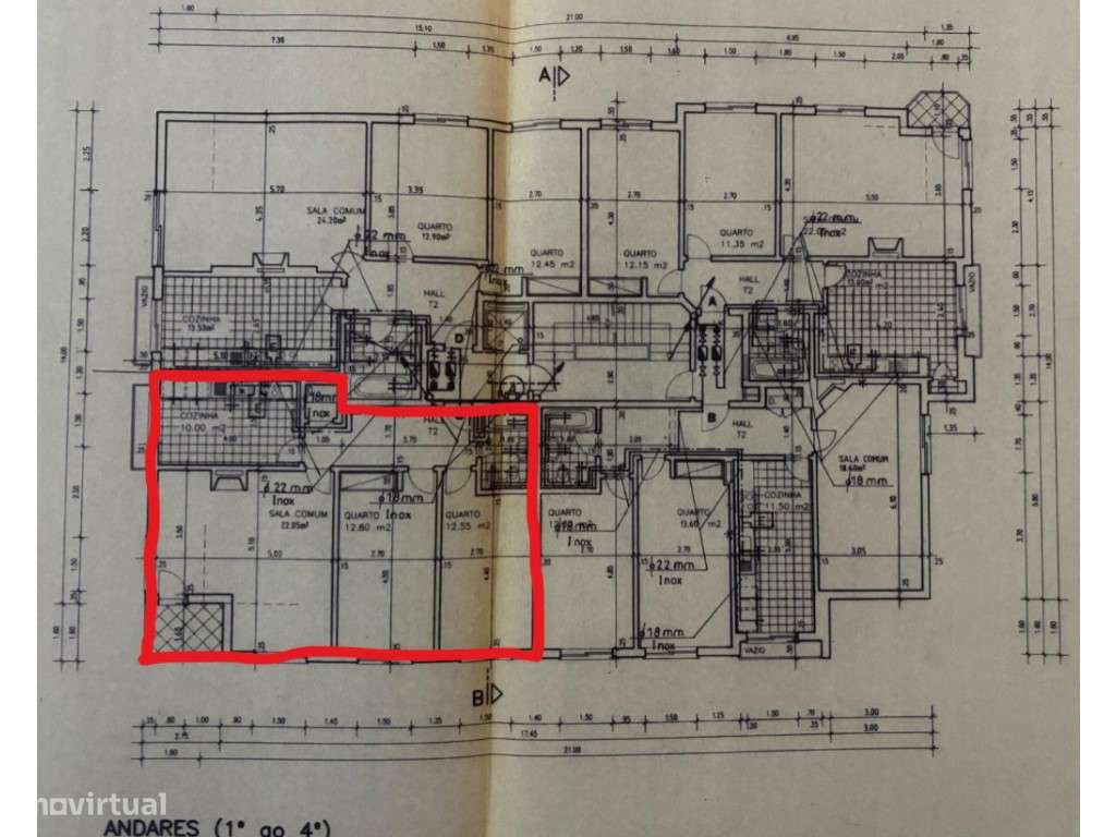 T2 com estacionamento e arrecadação em São Marcos-23