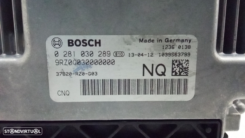 Centralina Do Motor Honda Civic Ix (Fk) - 3