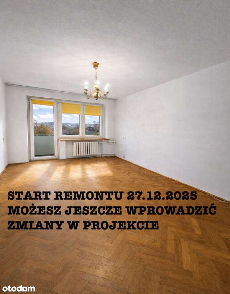 BEZ PROWIZJI!  2/3 pok, media miejskie, balkon - Pełny obrazek: 3/6