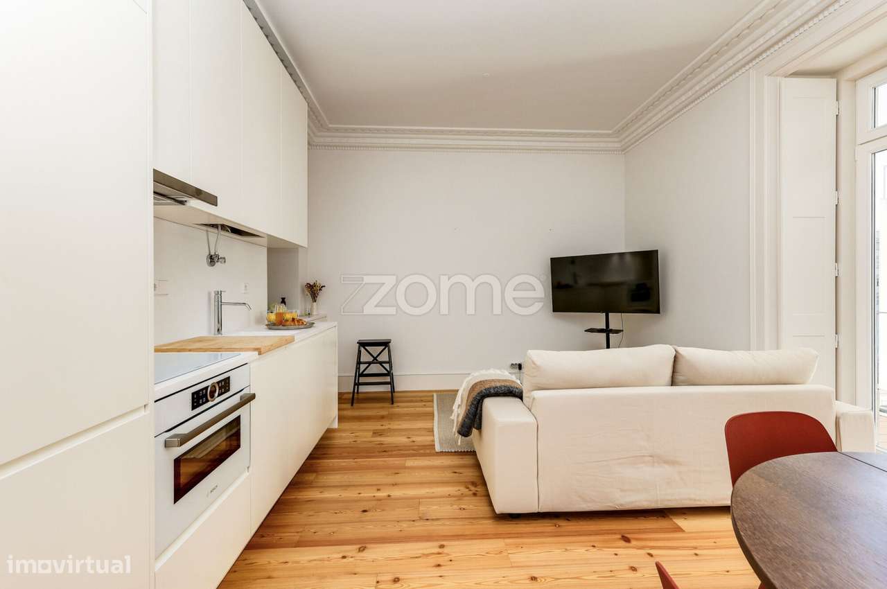 Apartamento T1 de Luxo mobilado na Avenida da República - Grande imagem: 5/25