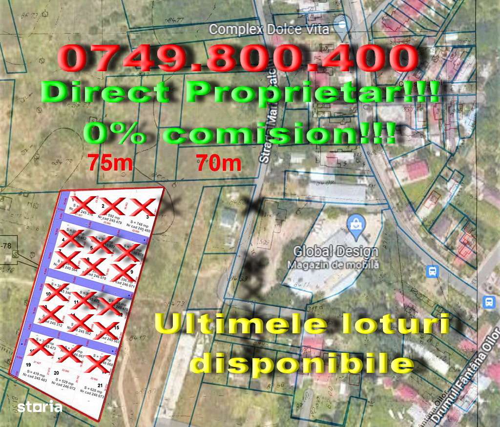 Teren intravilan Calea Giulesti - Crangasi, Marin Calciu, Proprietar - Imagine principală: 3/14