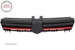 RHD Faruri LED cu Grila VW Golf 7 VII (2013-2017) R Design Rosu- livrare gratuita - 2