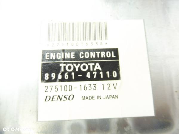 STEROWNIK SILNIKA 89661-47110 TOYOT PRIUS II 03-09 - 3