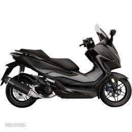 linha completa leovince black edition honda forza 125 - 14076k - 1