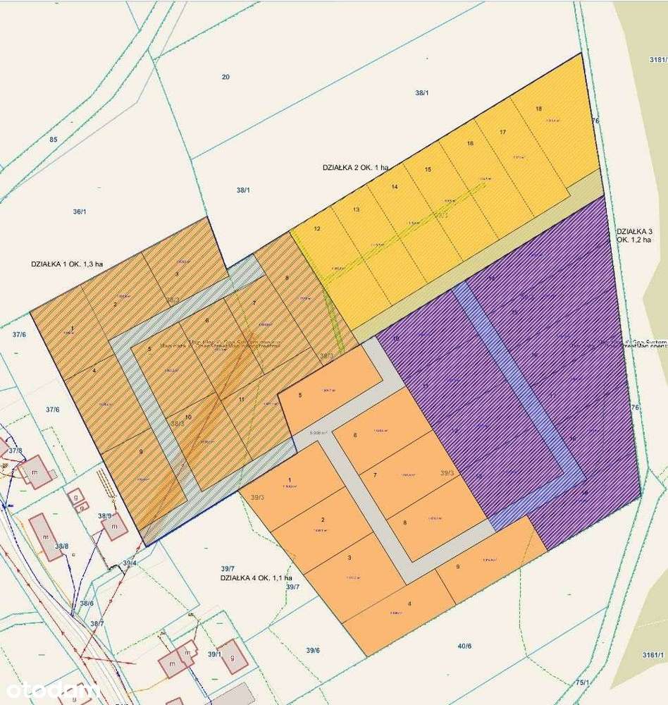 Działka budowlana Świętnik z decyzją o warunkach zabudowy-6