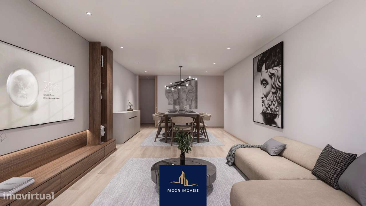 Apartamento T3 | Póvoa de Varzim | Edifício Garrett Avenida | Premium - Grande imagem: 3/24